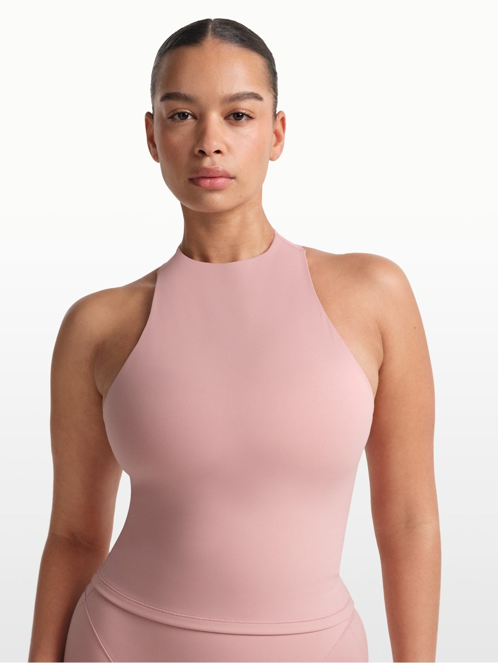 NikeSKIMS Matte
Women's Mock-Neck Racerback Tank Top